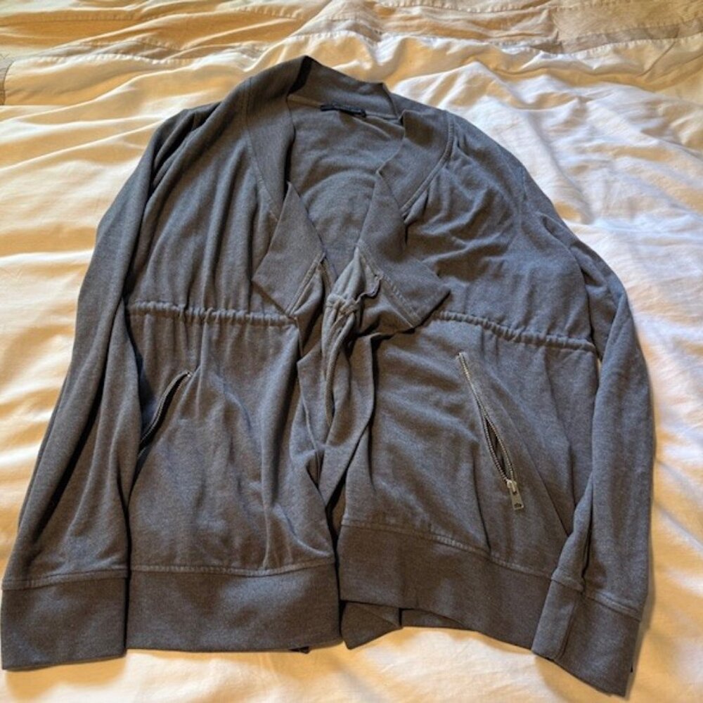 All Saints Grey Wrap w/Drawstring Waist Sz 8